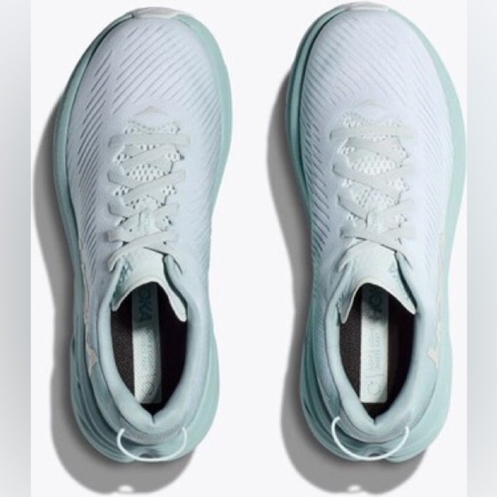 Hoka One One Women's Rincon 3 Shoes in Ice Flow/Cloud Blue